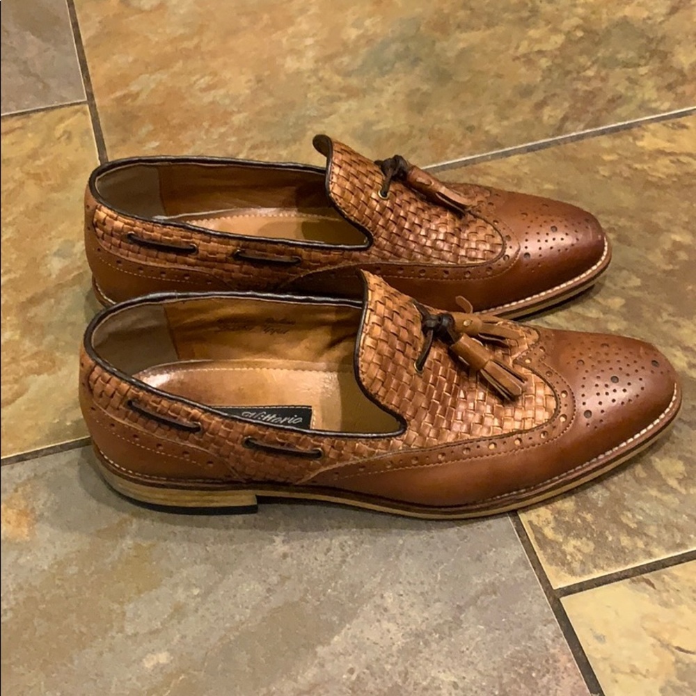 Men’s Marco Vittorio Tassel Wingtip Loafer Size 8 - Picture 4 of 8